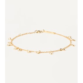 Bracciale PDPAOLA Joy Argento Dorato Zirconi Bianchi PU01-610-U