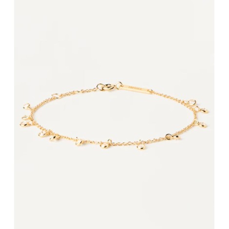 Bracciale PDPAOLA Joy Argento Dorato Zirconi Bianchi PU01-610-U