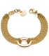 Bracciale Unoaerre Groumette Infinity Bronzo Dorato 2248