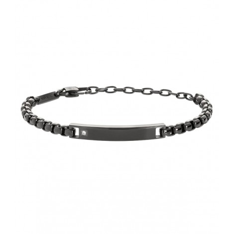 Bracciale Breil B Fence Acciaio Nero TJ3146