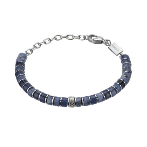 Bracciale Breil B Fence Acciaio E Sodalite TJ3144