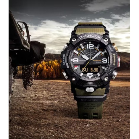 Orologio Casio G-Shock Mudmaster GG-B100-1A3 ambientata