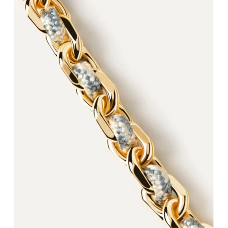 Bracciale PDPAOLA Catena e Corda Sky PU01-682-U