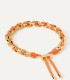 Bracciale PDPAOLA Catena e Corda Tangerine PU01-686-U