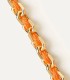 Bracciale PDPAOLA Catena e Corda Tangerine PU01-686-U