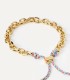 Bracciale PDPAOLA Catena e Corda Prisma Essential PU01-690-U