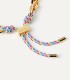Bracciale PDPAOLA Catena e Corda Prisma Essential PU01-690-U
