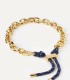 Bracciale PDPAOLA Catena e Corda Midnight Essential PU01-694-U