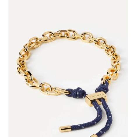 Bracciale PDPAOLA Catena e Corda Midnight Essential PU01-694-U