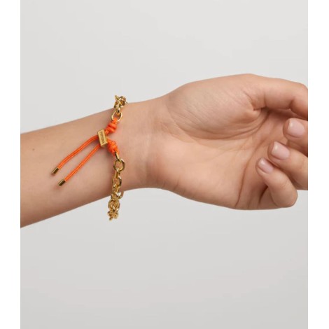 Bracciale PDPAOLA Catena e Corda Tangerine Essential PU01-693-U