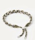 Bracciale PDPAOLA Catena Argentata e Corda Cottage PU02-685-U