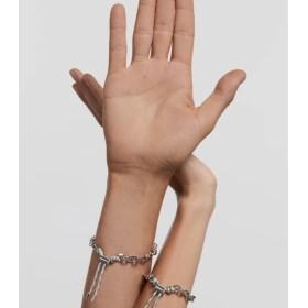 Bracciale PDPAOLA Catena Argentata e Corda Sky Essential PU02-689-U