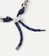 Bracciale PDPAOLA Catena Argentata e Corda Midnight Essential PU02-694-U