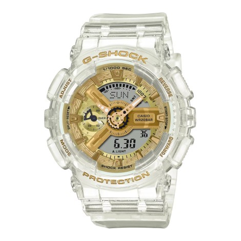 Orologio Casio G-Shock Classic GMA-S110SG-7AER Trasparente Gold