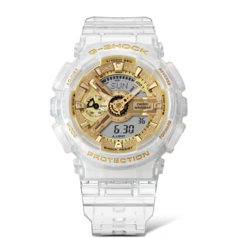 Orologio Casio G-Shock Classic GMA-S110SG-7AER Trasparente Gold