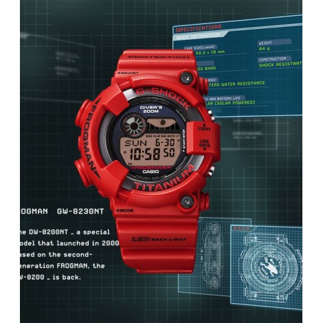 Orologio Casio G-Shock Master Of G Frogman GW-8230NT-4ER