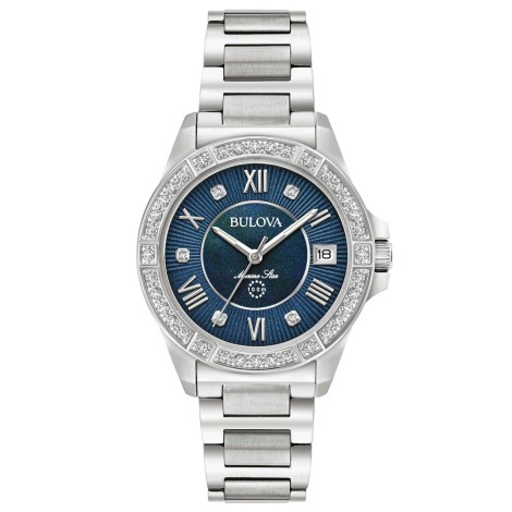 Orologio Donna Bulova Marine Star Lady Blu 96R215