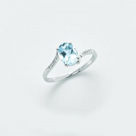 Anello Donna Miluna Parure Gemme del Cielo LID3285X