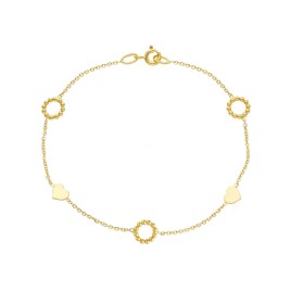 Bracciale Oro Giallo 18kt Con Elementi