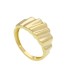 Anello Fascia Lavorata Oro Giallo 9kt