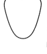 Collana Tennis Griffe Tonda Argento Zirconi Neri