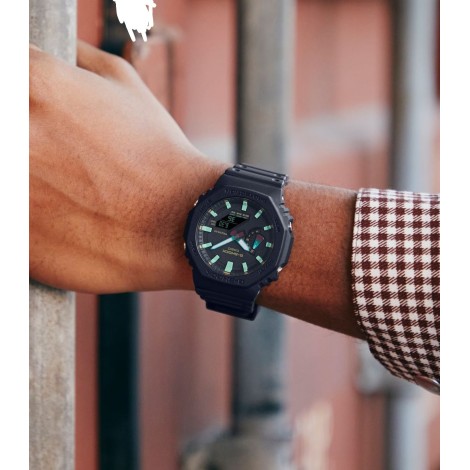 Orologio Casio G-Shock Classic GA-2100RC-1AER Acciaio
