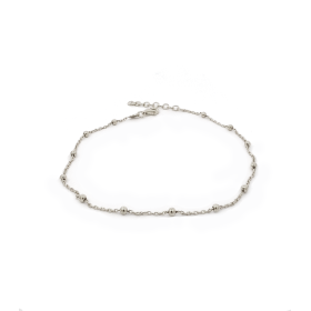 Cavigliera Con Sfere Argento