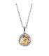 Collana Donna Tuum GAIA Tartaruga Oro e Argento Rodiato GAIAEC90C0G