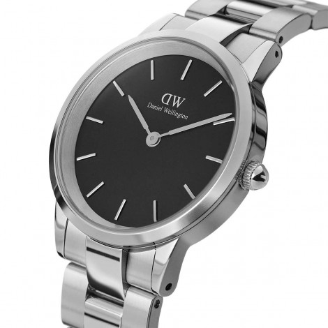 Orologio Unisex Daniel Wellington Iconic Link Silver/Black 36mm DW00100204