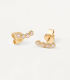 Orecchini PD PAOLA White Tide Gold AR01-431-U