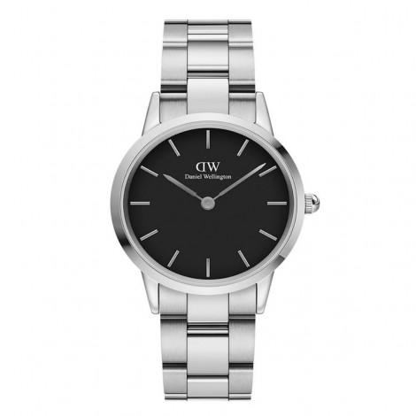 Orologio Unisex Daniel Wellington Iconic Link Silver/Black 32mm DW00100206