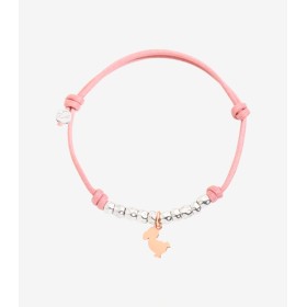Bracciale Bambina Con Unicorno E Corda Intrecciata Regolabile – Biglietto Con Frase Ispiratrice – Regalo Ragazze