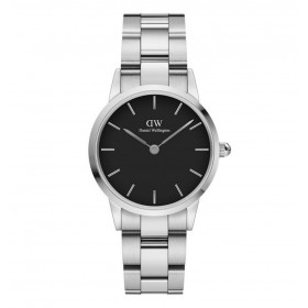 Orologio Unisex Daniel Welligton Iconic Link Silver/Black 28mm DW00100208