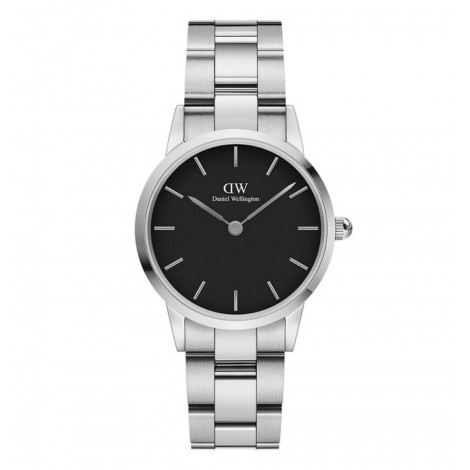 Orologio Unisex Daniel Wellington Iconic Link Silver/Black 28mm DW00100208