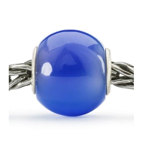 Beads Trollbeads Agata Blu Scuro Rotonda TSTBE-00038