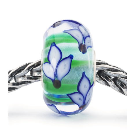 Beads Trollbeads Iris Blu TGLBE-20384