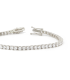 Bracciale Tennis Argento e Zirconi Bianchi 3mm