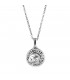 Collana Donna Tuum GAIA Tartaruga in Argento Brunito GAIAEC90A00