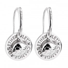 Orecchini Donna Tuum GAIA Tartaruga in Argento Rodiato GAIAEM90C00