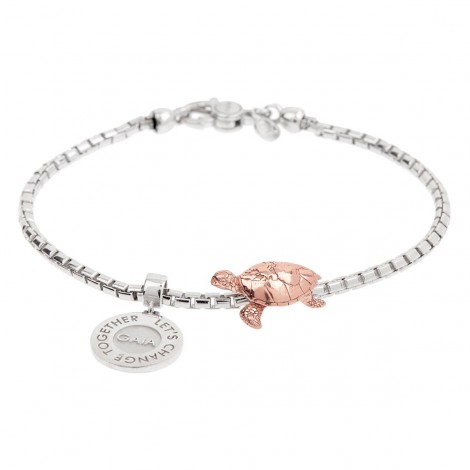 Bracciale Donna Tuum GAIA in Oro Rosa e Argento Rodiato GAIAEB90CPR