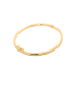 Bracciale Rigido Argento Dorato Sottile
