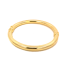 Bracciale Rigido Argento Dorato Grande