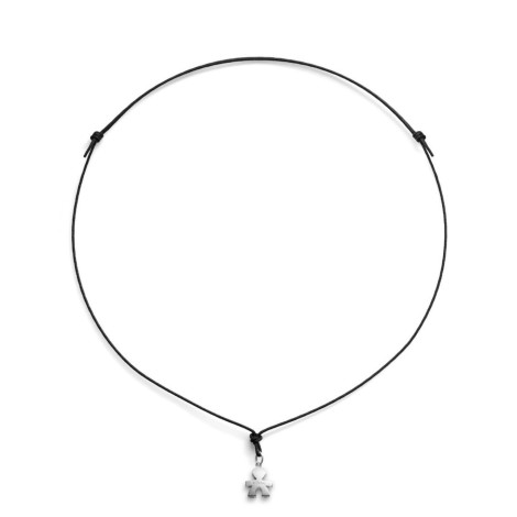 Collana Le Bebé I Tesorini LBB914 Oro Bianco 18kt Sagoma Bimbo