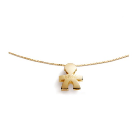 Collana Le Bebé I Tesorini LBB918 Oro Giallo 18kt Sagoma Bimbo