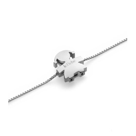 Bracciale Le Bebé I Tesorini LBB933 Oro Bianco 18kt Sagoma Bimba