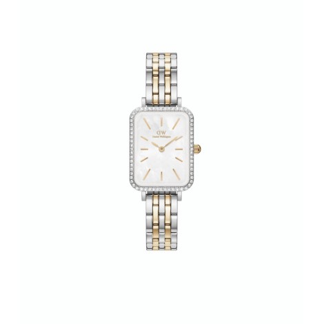 Orologio Daniel Wellington Quadro Bezel White MOP DW00100671