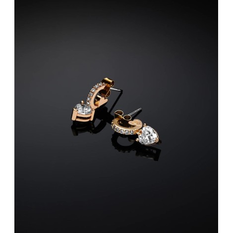 Orecchini Donna Con Pendenti Infinity E Zirconia Cubica - Argento 925 Ipoallergenici, Petit Gioielli