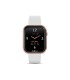 Smartwatch Ops Object Call Silicone Bianco