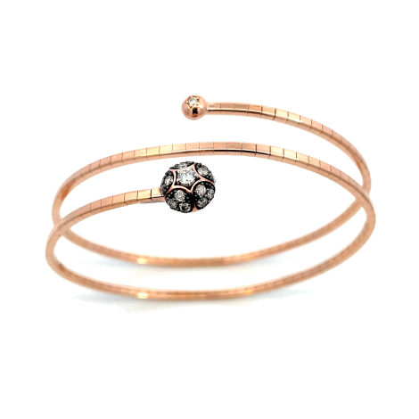 Bracciale LeBebè Anniversary Oro Rosa 18kt e Diamanti Limited Edition