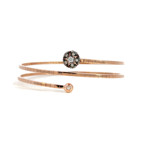 Bracciale LeBebè Anniversary Oro Rosa 18kt e Diamanti Limited Edition